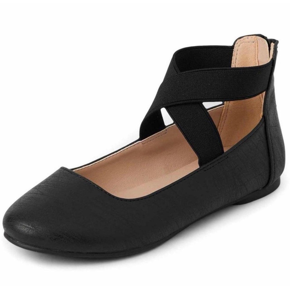 Children's Place black ballet flats new girls size 2 nwt